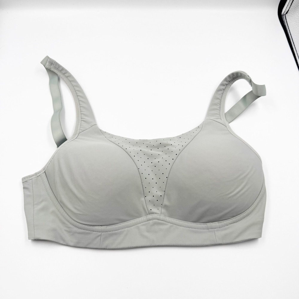 Lululemon Run Times Bra Sage Green High Impact Sports Bra 34C